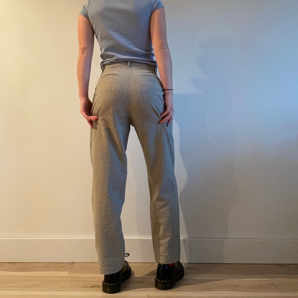 Little moon checkered trousers - hand painted, heat set art - Picture 2 of 8